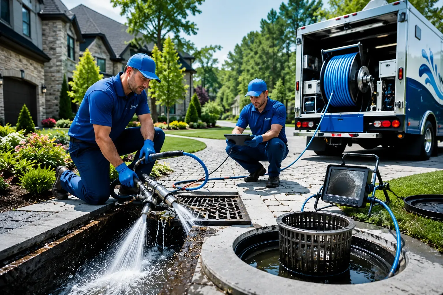 Local outdoor drain cleaning professionals in Concord, NC